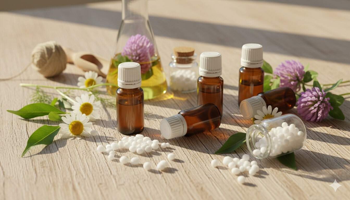 Homeopatija - granule i bočice